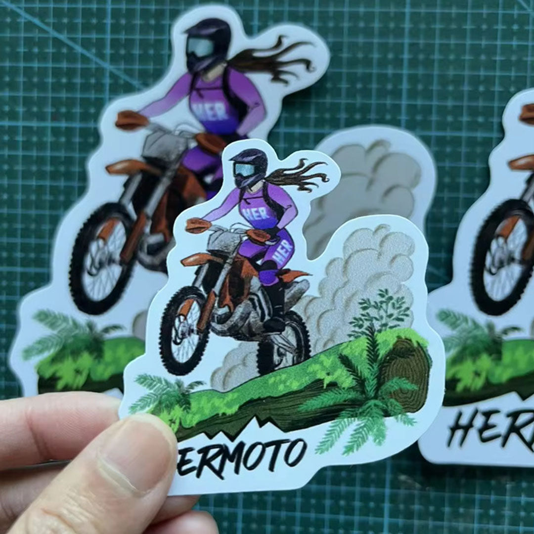 Her Moto Sticker 2.5"
