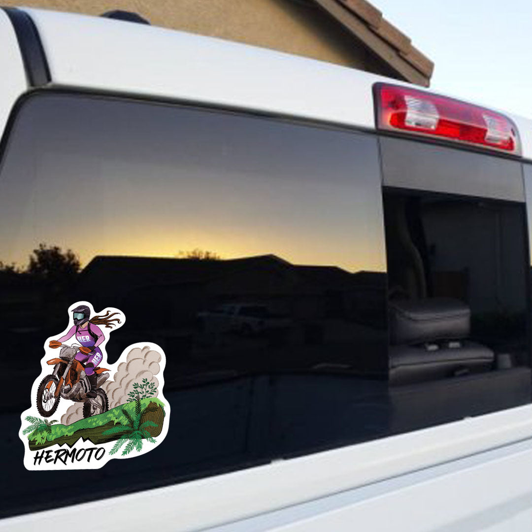 Her Moto Sticker 5.5"